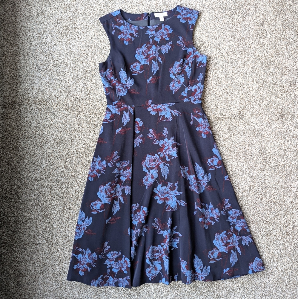 Emerson Rose Floral Sleeveless Midi Dress 10